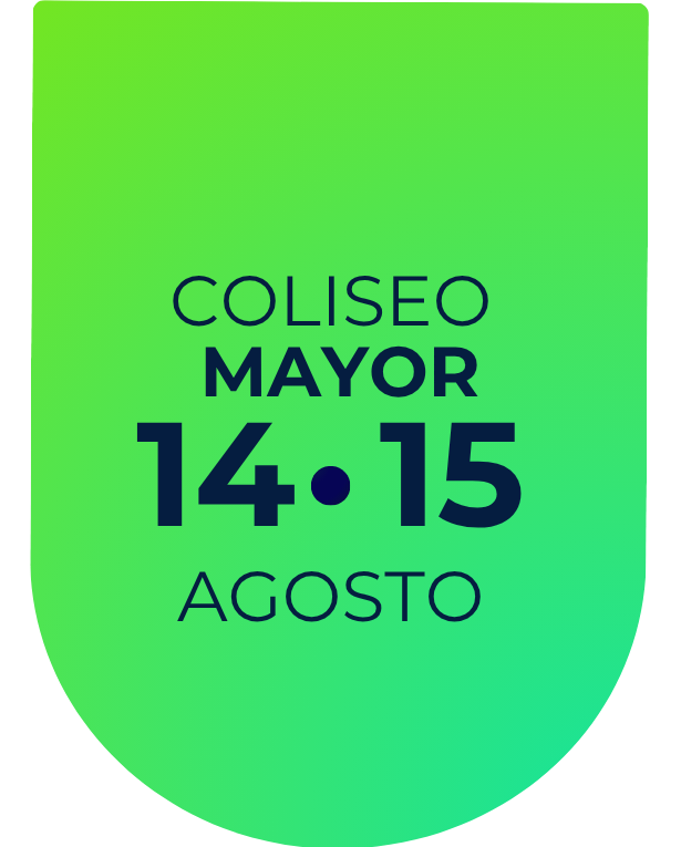 Coliseo Mayor, 14 y 15 de agosto